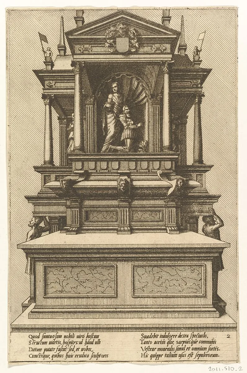 Cœnotaphiorum (2) — Hans Vredeman de Vries|Johannes van Doetecum I|Lucas van Doetecum|Hieronymus Cock