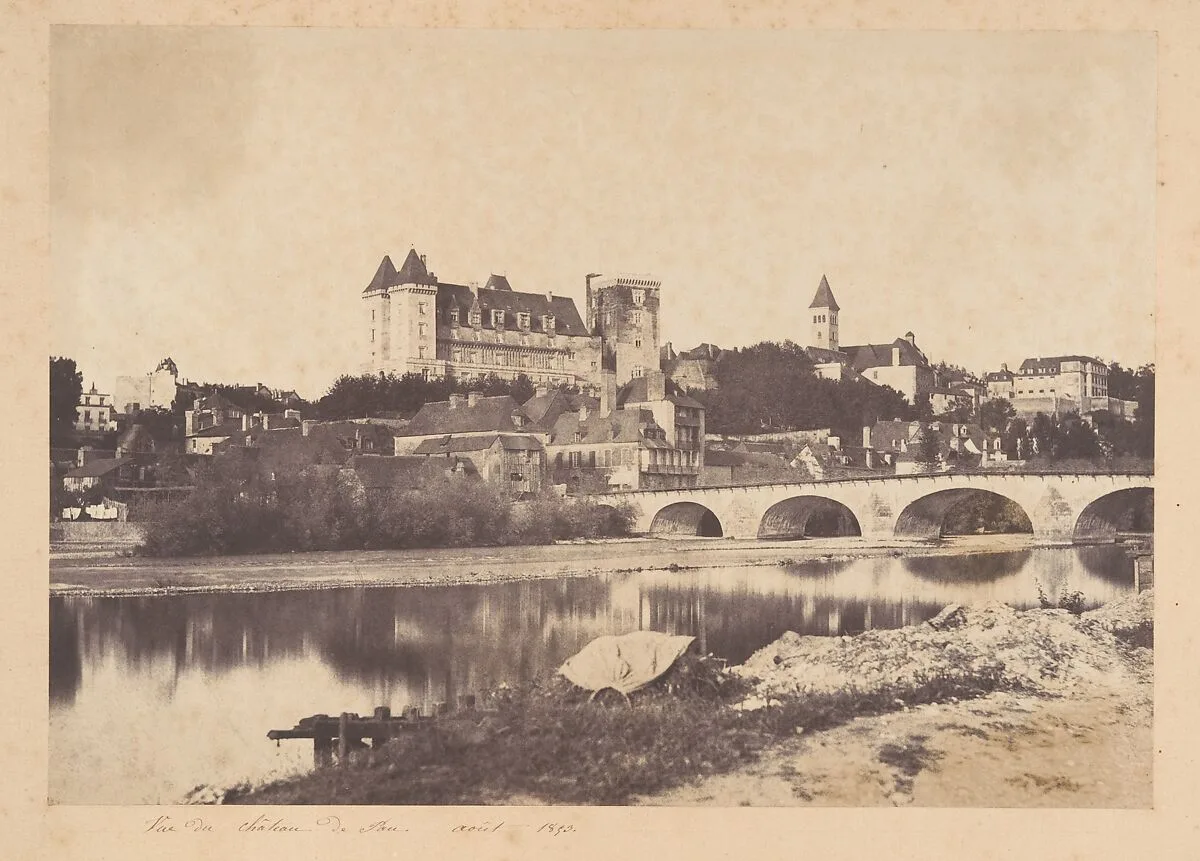 Vue du château de Pau — Joseph Vigier