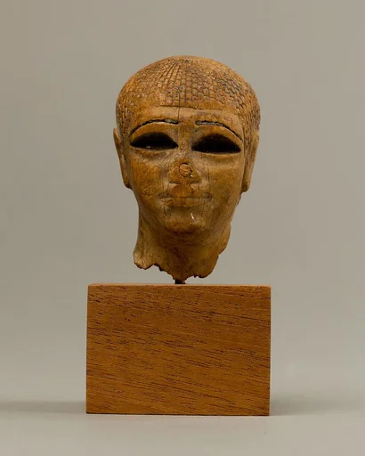 Head of a Female Figure from the Tomb of Khety