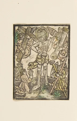 The Man of Sorrows with Angels
