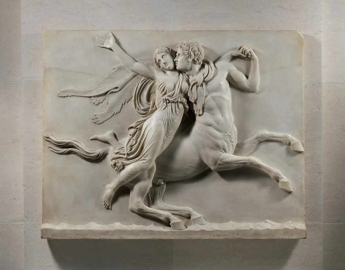 Nessus Abducting Dejanira — Bertel Thorvaldsen|Count Paolo Marulli