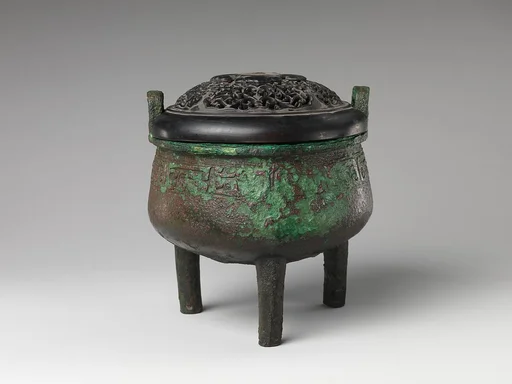 清 青銅鼎|Tripod cauldron (ding) in ancient style?