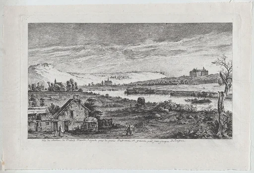 View of the Madrid Castle, near Paris