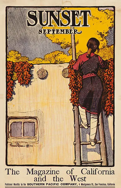 Sunset Magazine: September — Lafayette Maynard Dixon