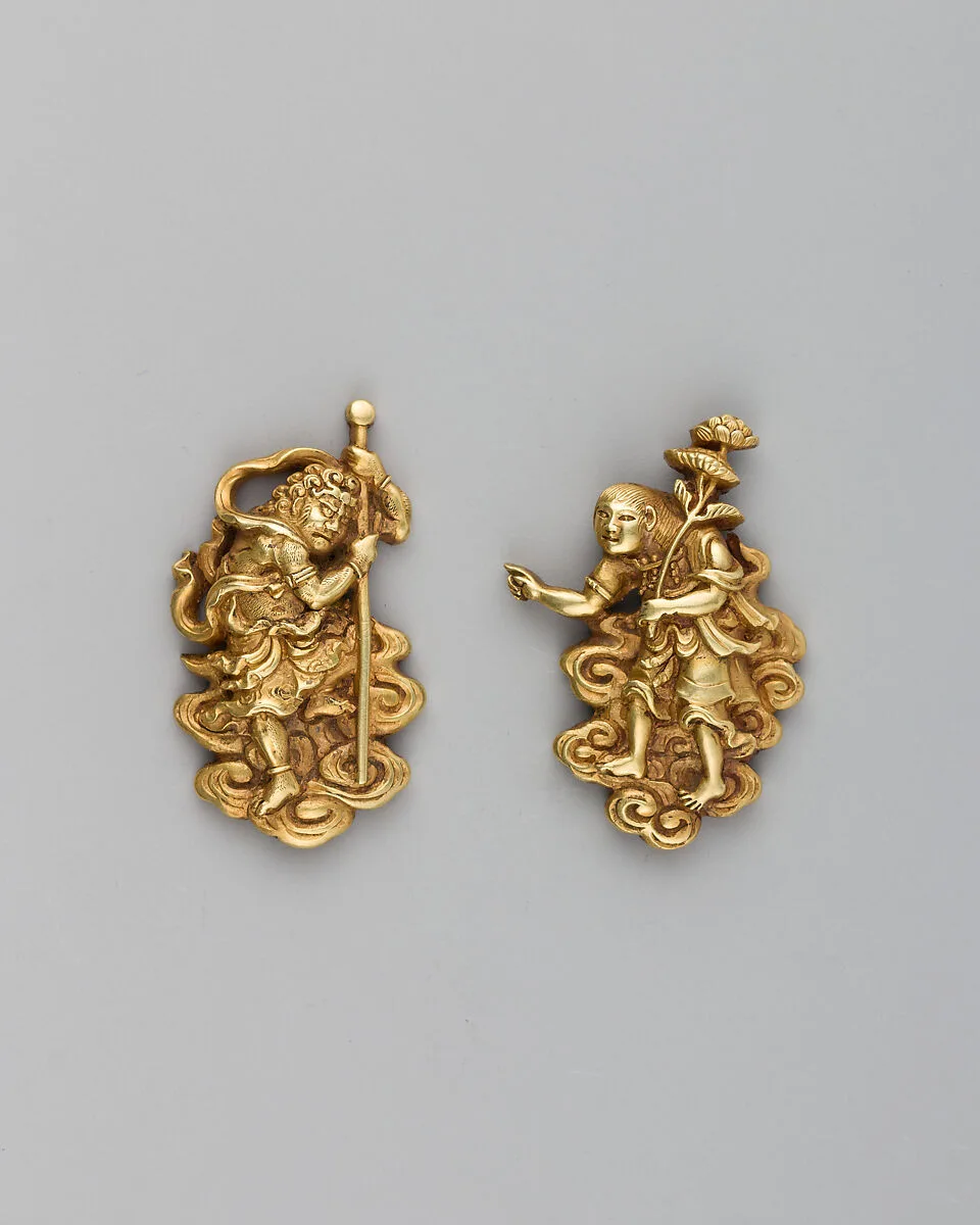 Pair of Sword-Grip Ornaments (Menuki) — Unknown