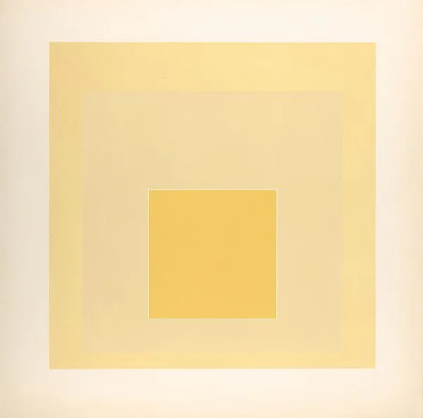 Proof for White Line Square series — Josef Albers|Gemini G.E.L.|Kenneth E. Tyler