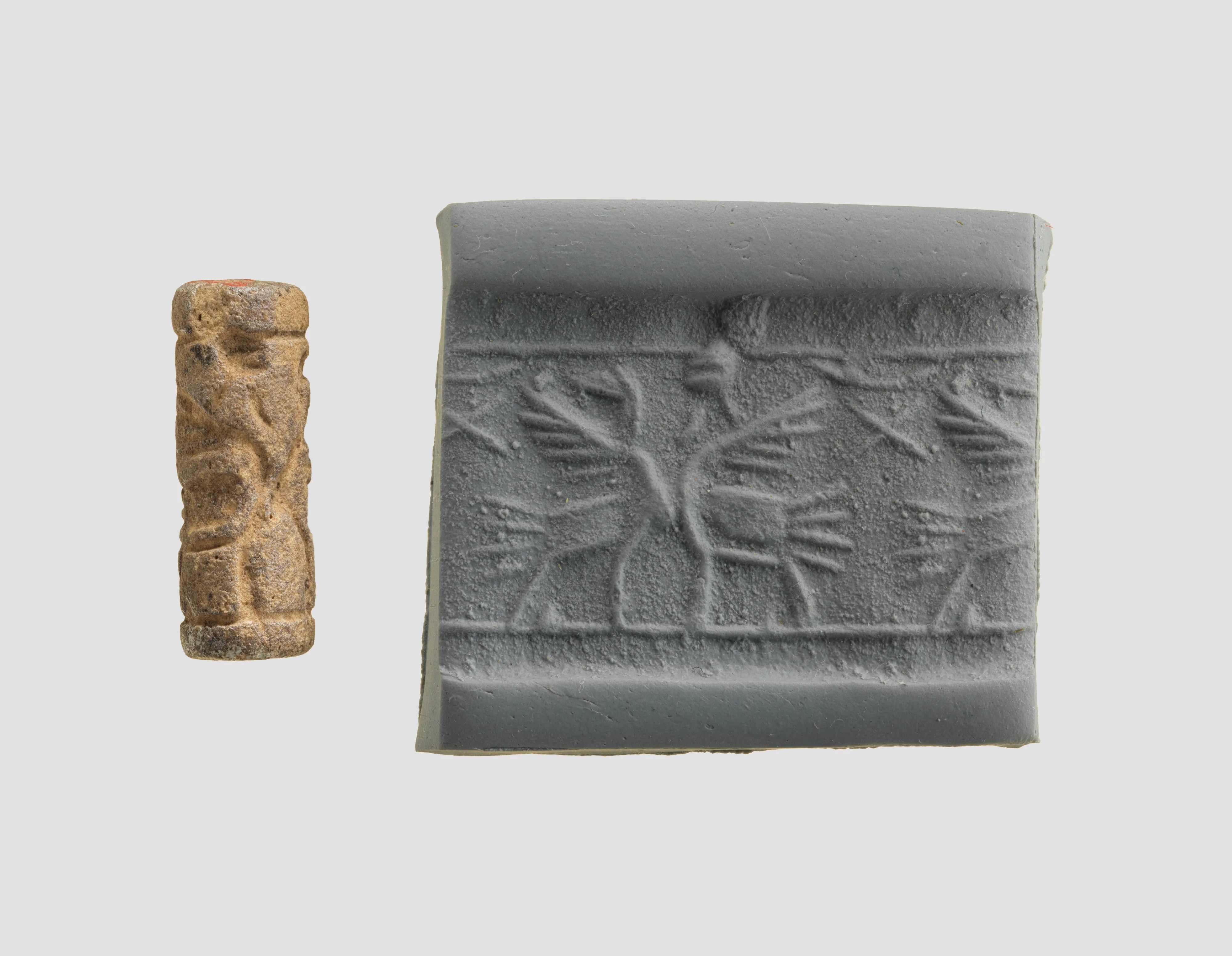 Cylinder seal with monsters — Unknown