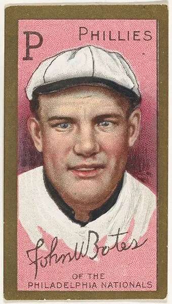 John W. Bates, Philadelphia Phillies, National League, from the "Baseball Series" (Gold Borders) set (T205) issued by the American Tobacco Company — American Tobacco Company