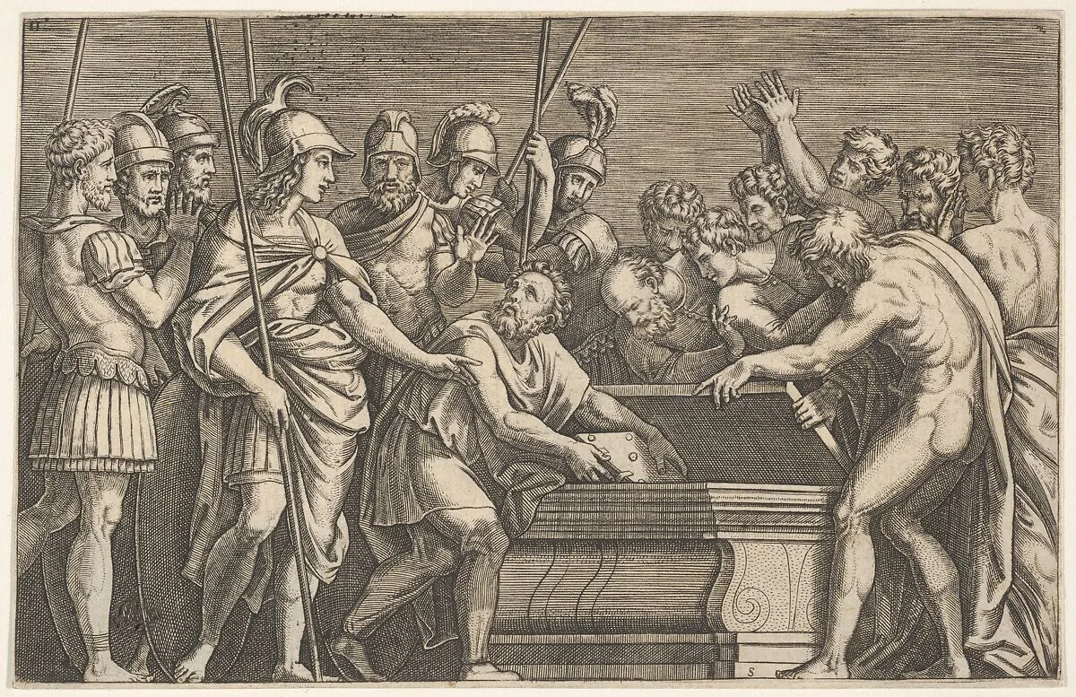 Untitled — Etienne Delaune|Marcantonio Raimondi