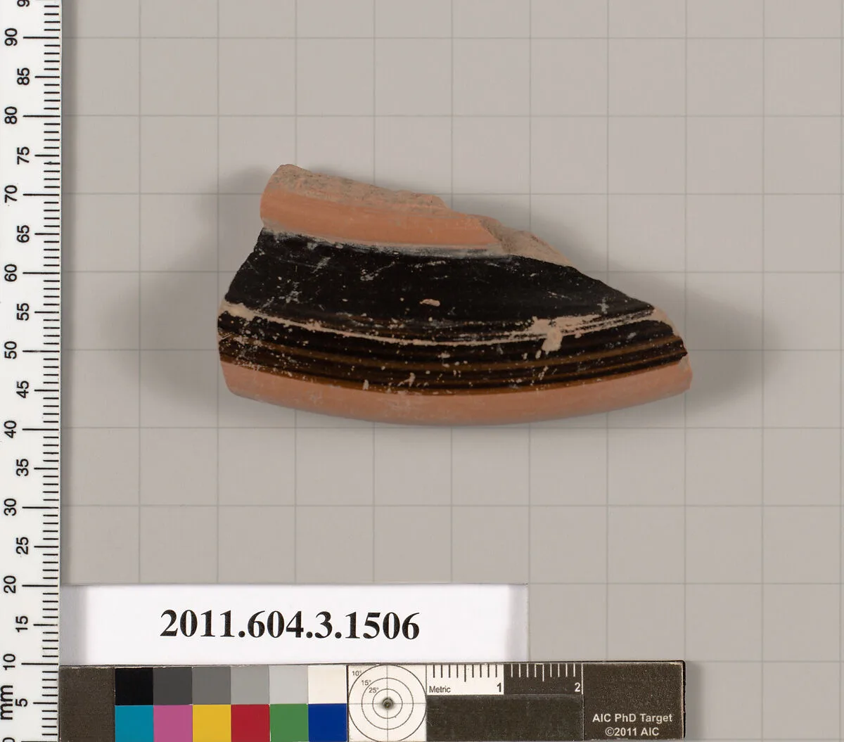 Terracotta fragment of a skyphos (deep drinking cup) — Unknown
