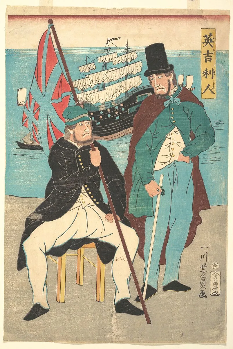 Igirisujin|Englishmen — Utagawa Yoshikazu