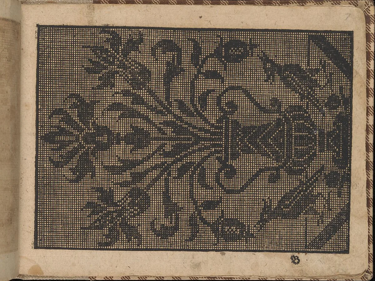 New Künstlichs Modelbuch (Page 7 recto) — Bernhard Jobin