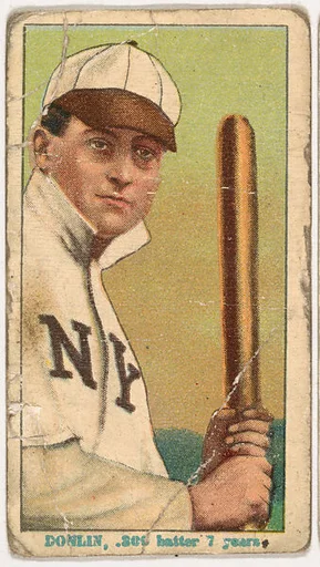 Mike Donlin, New York, from Coupon Cigarettes Baseball Issue, 1914-1916