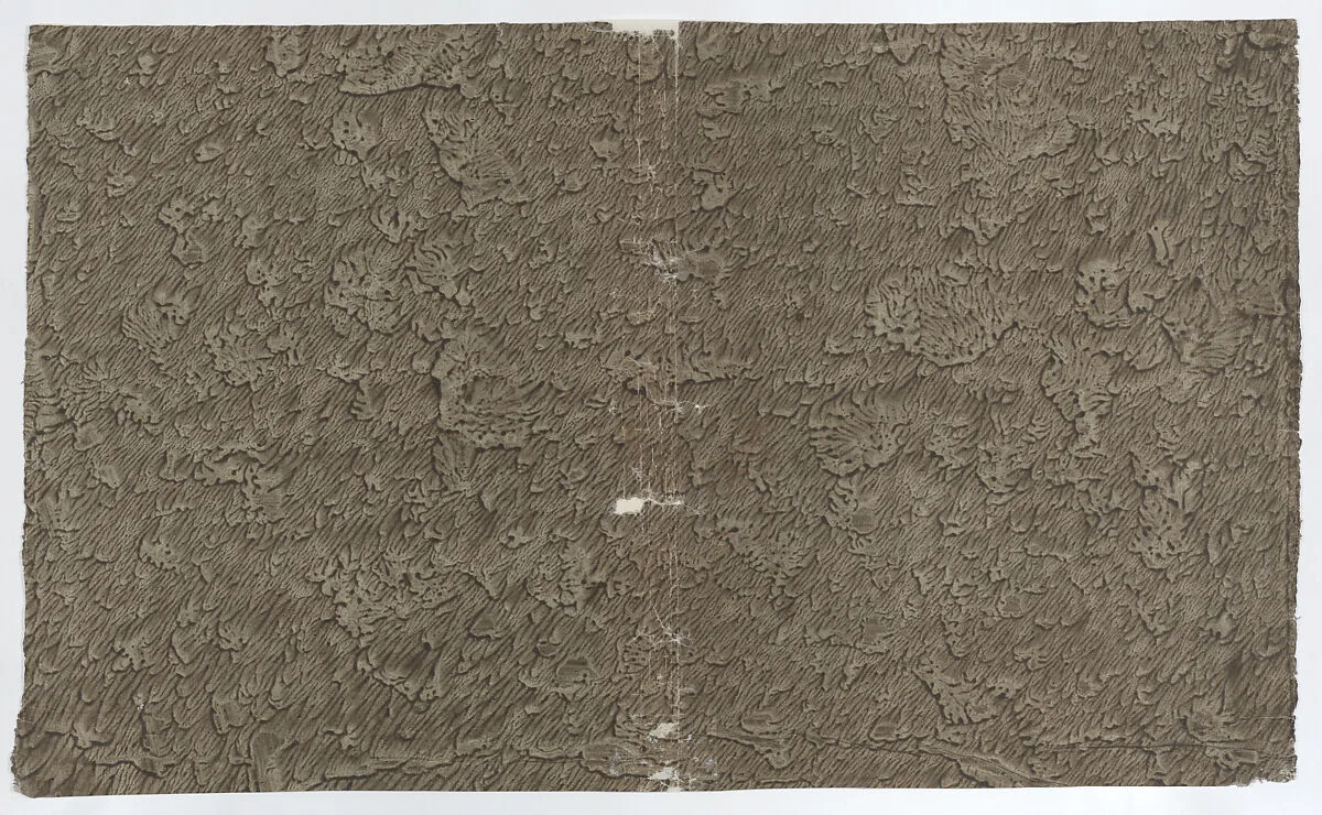 Green paste paper book cover — Anonymous