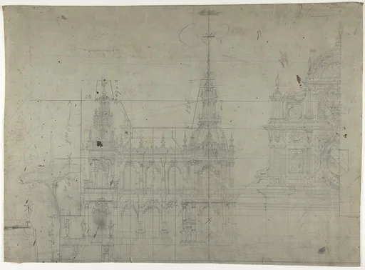 Design for a Stage Set at the Opéra, Paris
