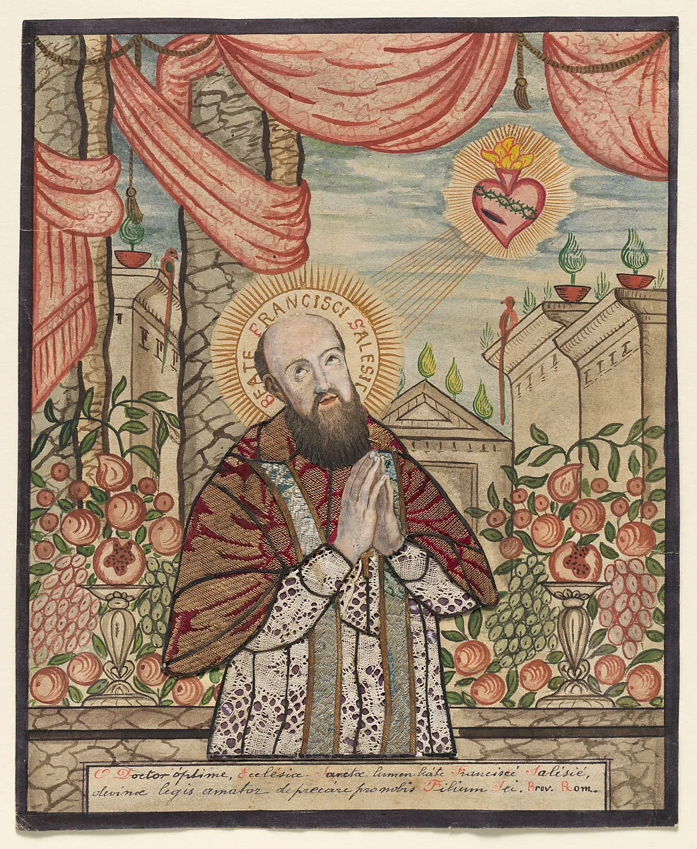 Saint Francis de Sales — Anonymous, 18th century