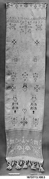 Embroidered Show Towel — Cadarina Laudenschleger
