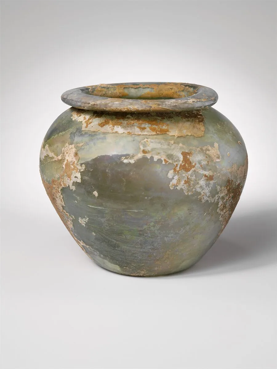 Glass jar — Unknown