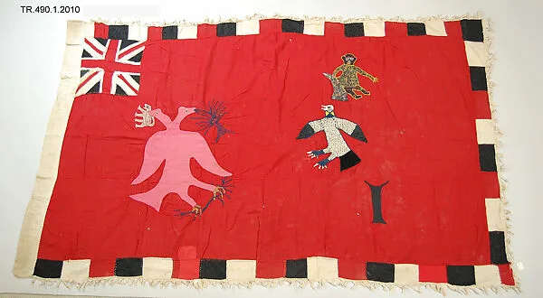Appliquéd Battalion Flag (Asafo) — Unknown