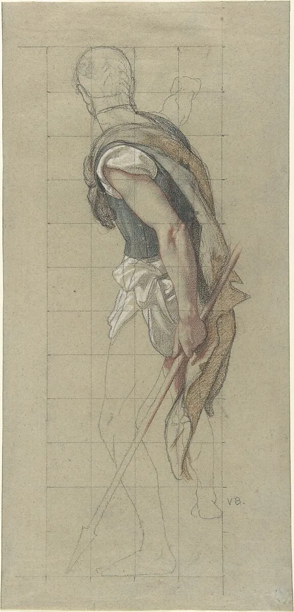 Study of a Soldier — Victor-François-Eloi Biennourry