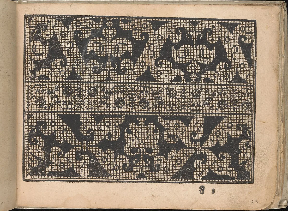 Neu künstlich Modelbuch (page 23r) — Bernhard Jobin