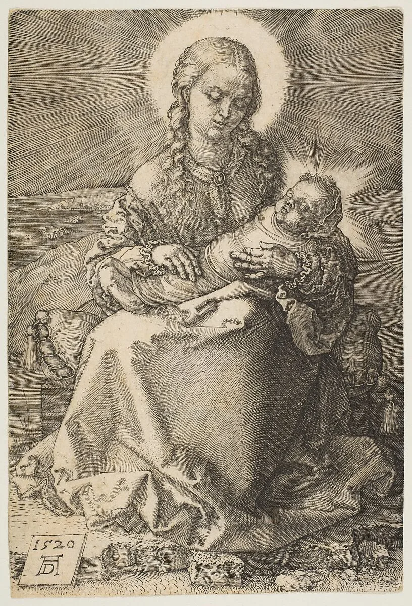 The Virgin with the Swaddled Child — Albrecht Dürer