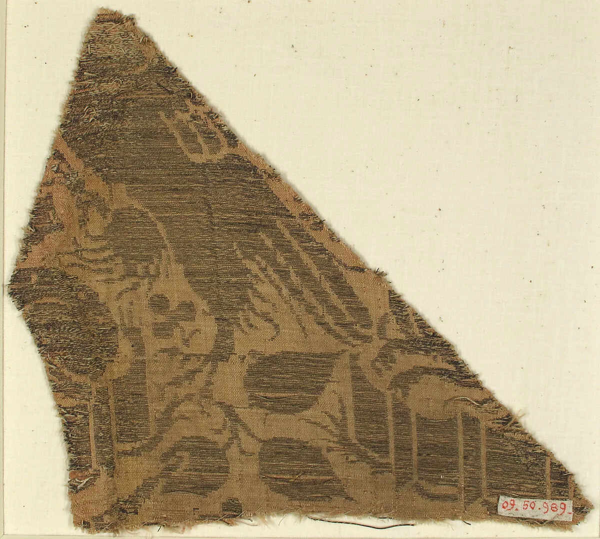 Textile with Eagle Attacking Dog — Unknown