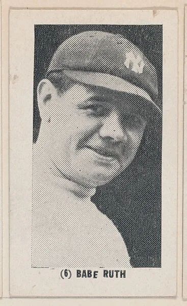 Babe Ruth from the Baseball Players photo series (W502) — Unknown
