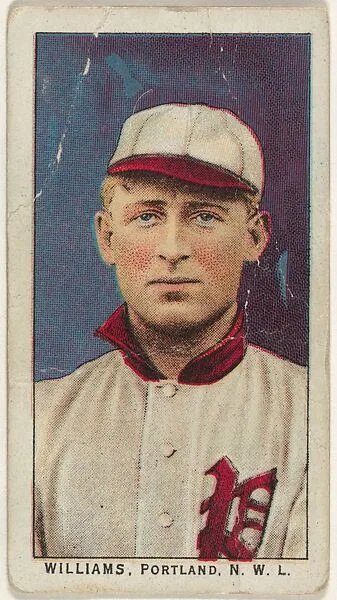 Williams, Portland, Northwestern League, from the "Obak Baseball Players" set (T212), issued by the American Tobacco Company to promote Obak Mouthpiece Cigarettes — American Tobacco Company