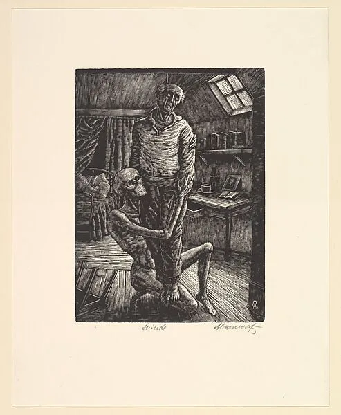Suicide — Albert Abramowitz|WPA