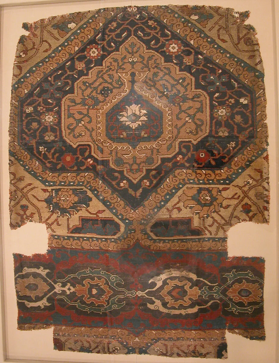 Fragment of a Northwest Persian Medallion Carpet — Unknown