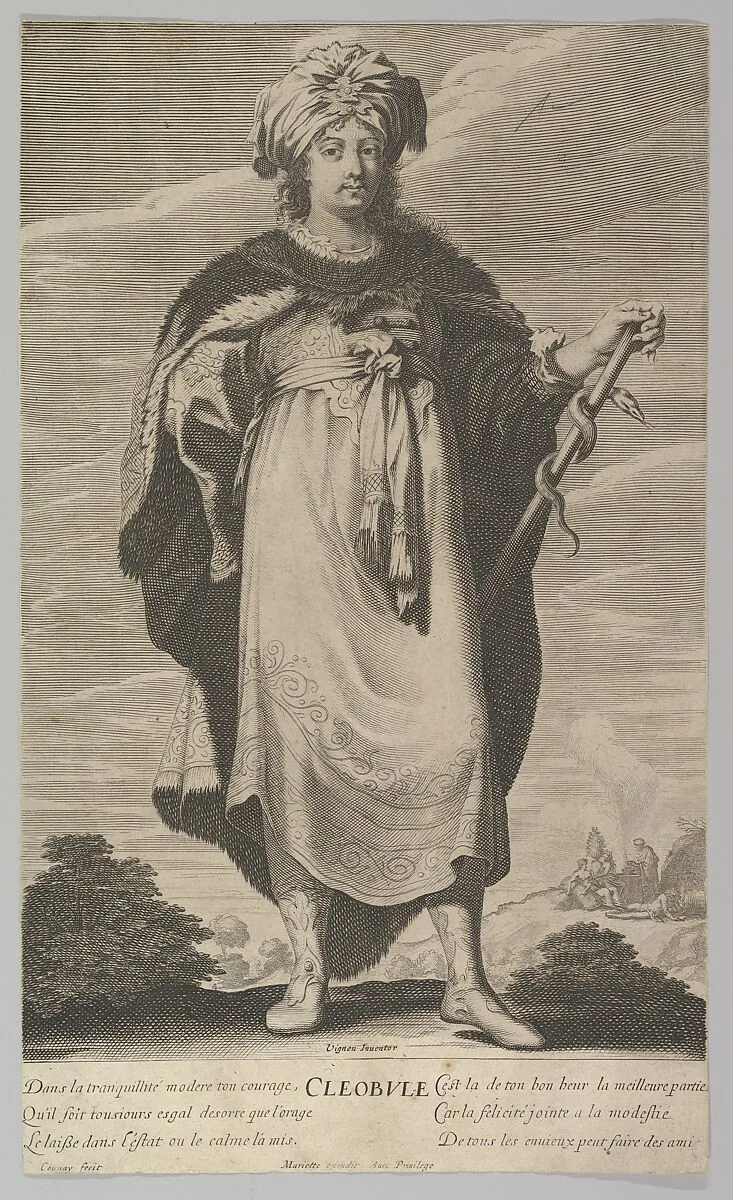 Cléobule — Jean Couvay|Pierre Mariette|Abraham Bosse|Claude Vignon