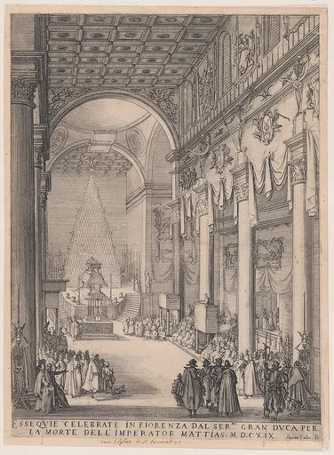 Le Catafalque de l'Empereur Mathais pièce appelée aussi Le Petit Prédicateur, La Chapelle Funèbre de Florence et Requiem de L'Empereur Mathais (The Catafalque of the Emperor Matthais, piece also called The Small Preacher, The Funerary Chapel of Florence, The Requiem of the Emperor Matthais)