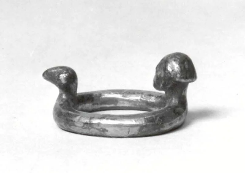Bow ring, for stringing a bow — Unknown
