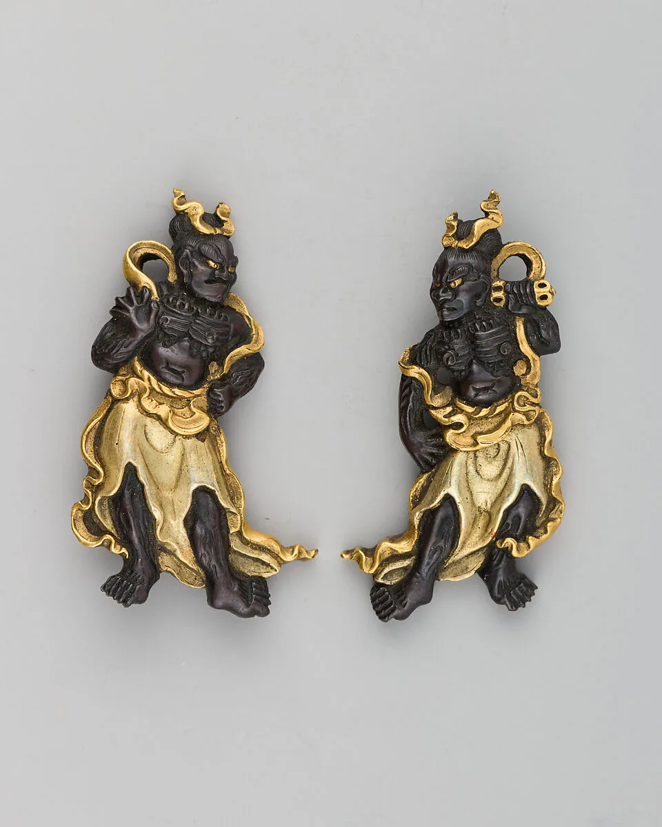 Pair of Sword-Grip Ornaments (Menuki) — Unknown