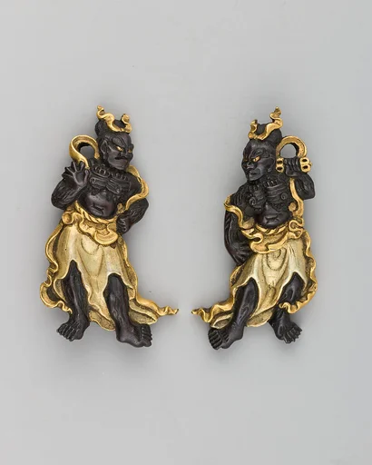 Pair of Sword-Grip Ornaments (Menuki)