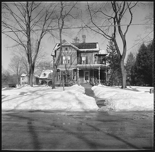 [12 Views of House in the Snow]