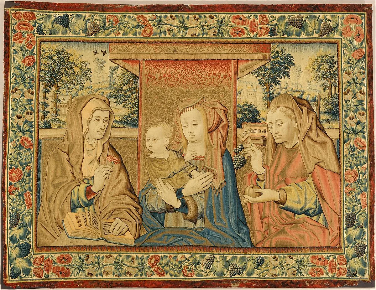 The Holy Family with Saint Anne — Unknown