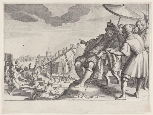 The Grand Duke fortifies the Port of Livourne