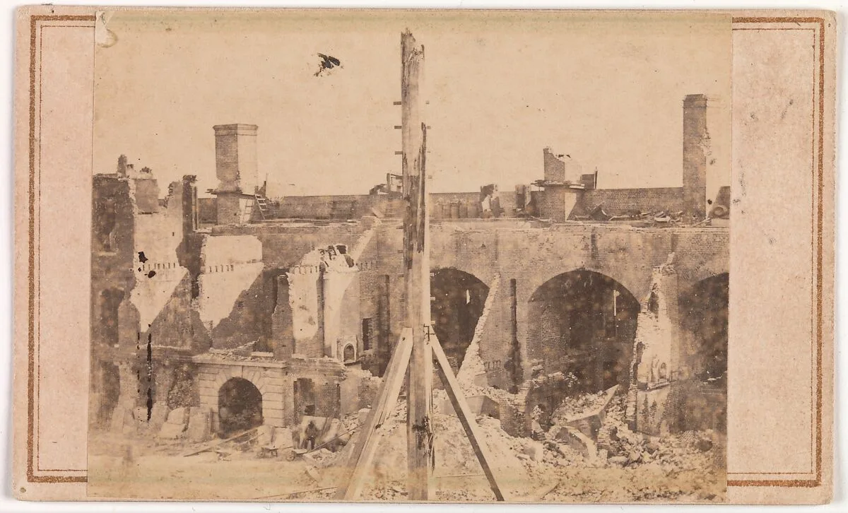 The Evacuation of Fort Sumter — Osborn's Gallery|Edward Anthony
