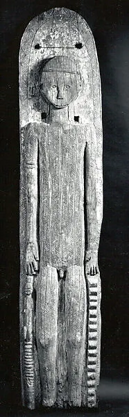 Architectural Element: Male Figure — Unknown