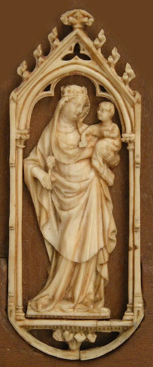 Panel with Virgin and Child — Unknown