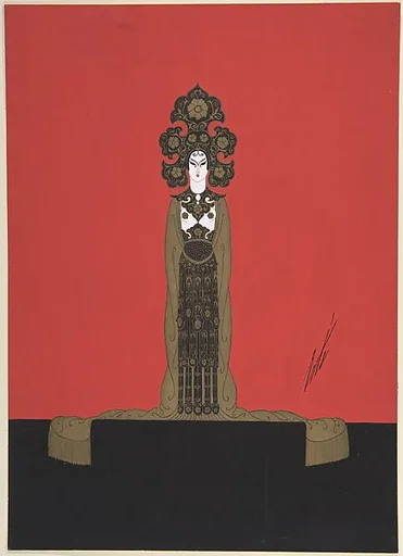 Costume design for "Le Printemps"