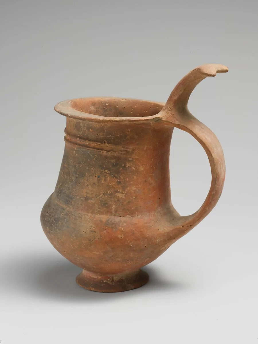 Terracotta tankard — Unknown