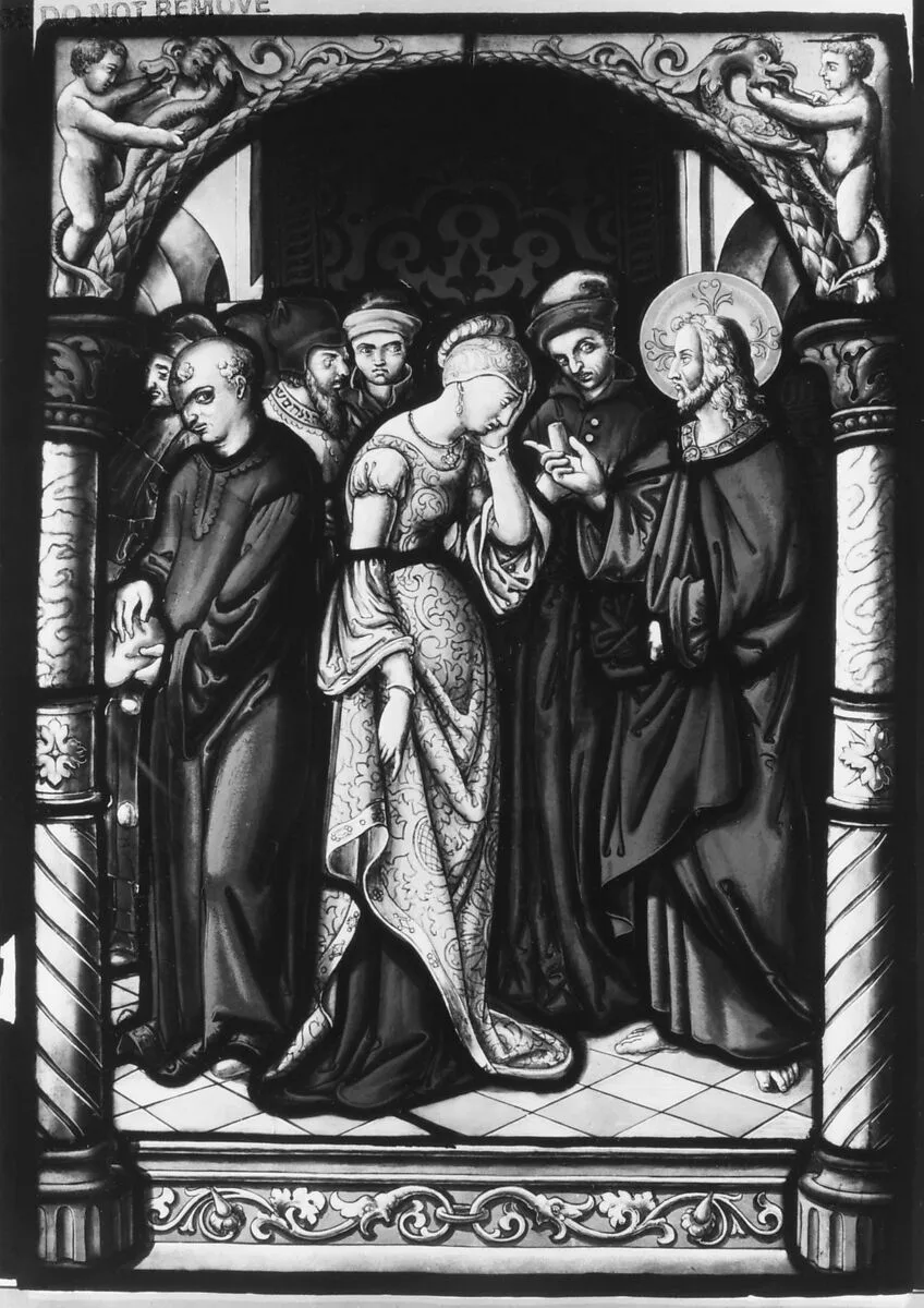 Christ and the Woman Taken in Adultery — Unknown