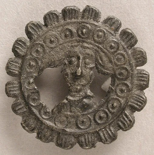 Badge with Head of John the Baptist