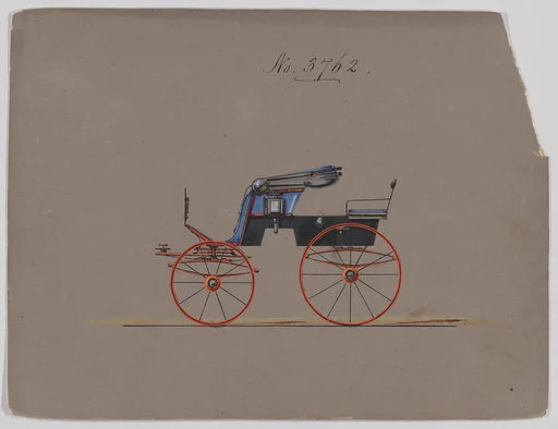 Design for Stanhope Phaeton, no. 3762