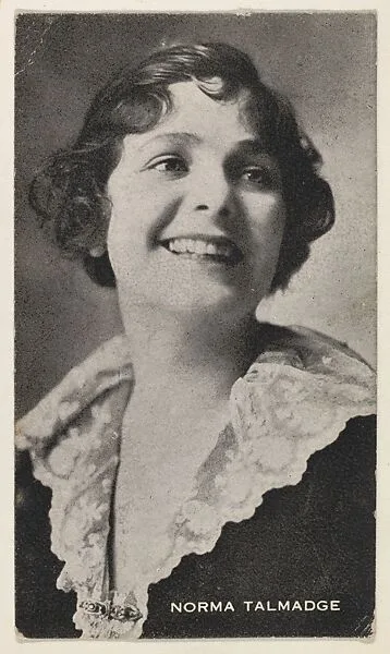Norma Talmadge, from the Black and White Movie Stars series (D1), issued by the E. H. Koester Baking Company — E. H. Koester Baking Company, Baltimore