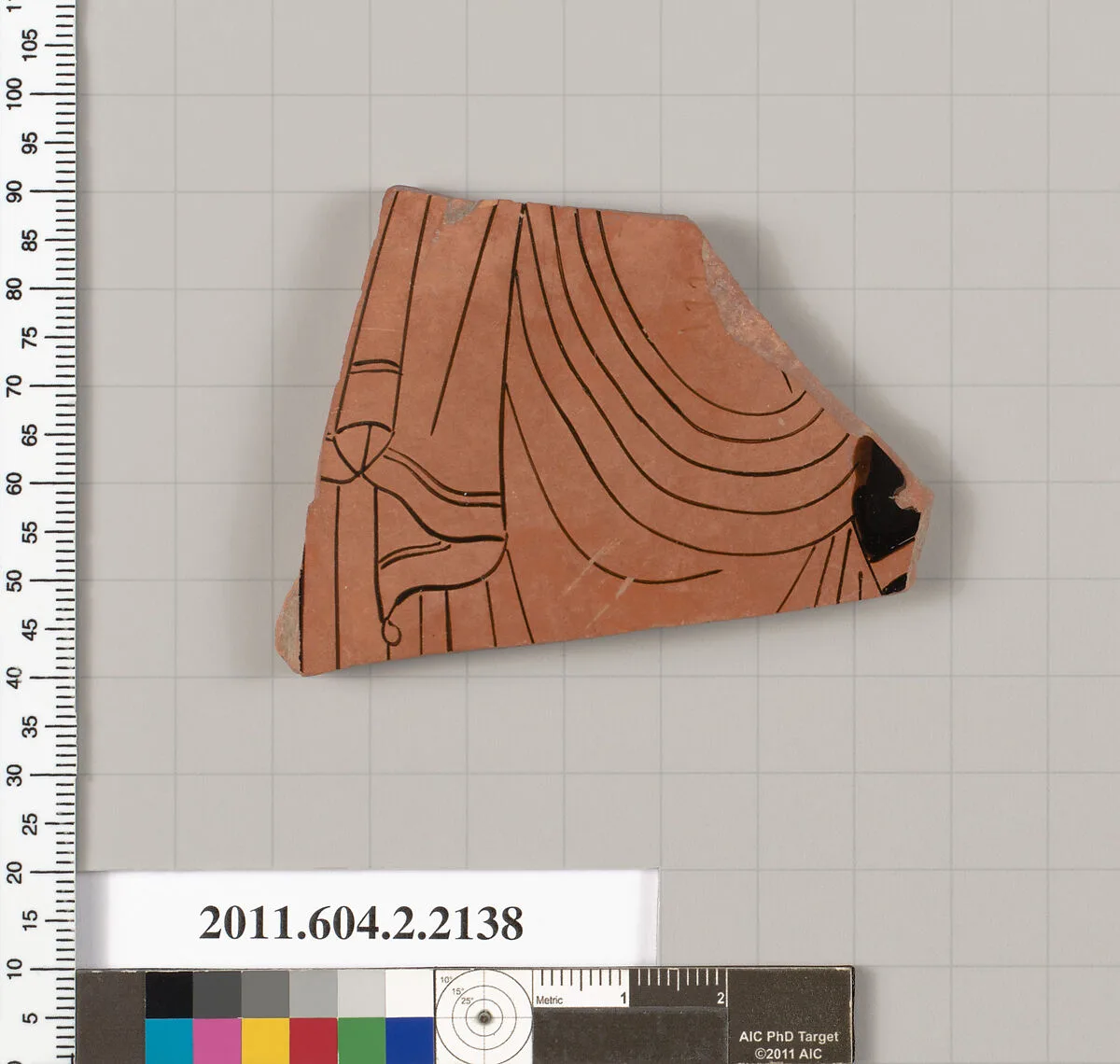 Terracotta fragment of a pot — Unknown