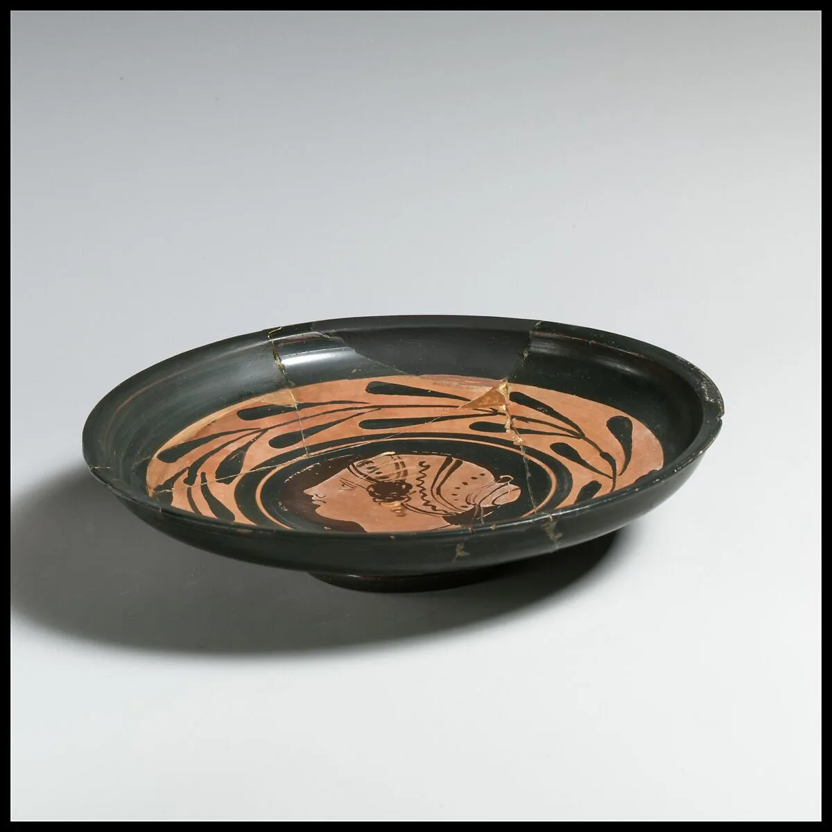 Terracotta plate — Unknown